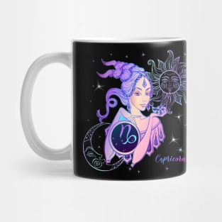 Capricorn Astrology Horoscope Zodiac Birth Sign Gift for Women Mug